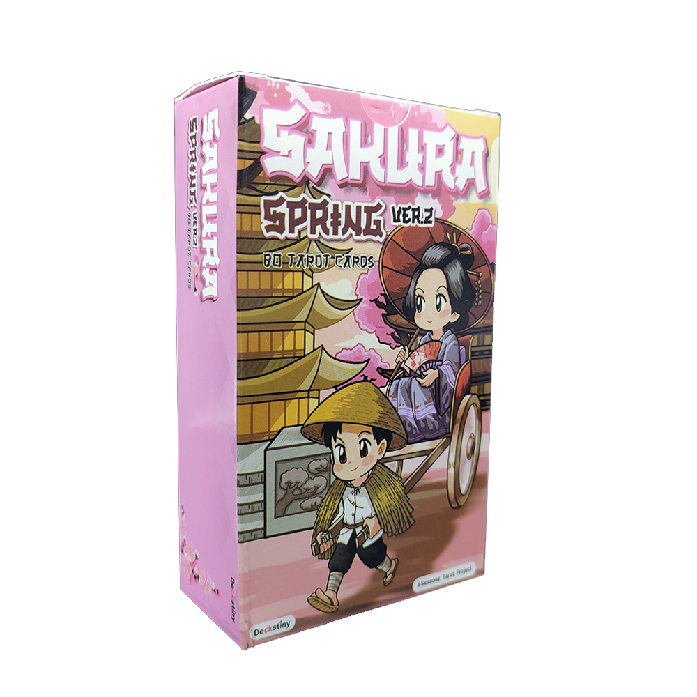 Japanese Traditional Lifestyle - 260g 12CMX7CM The Sakura Spring Divination