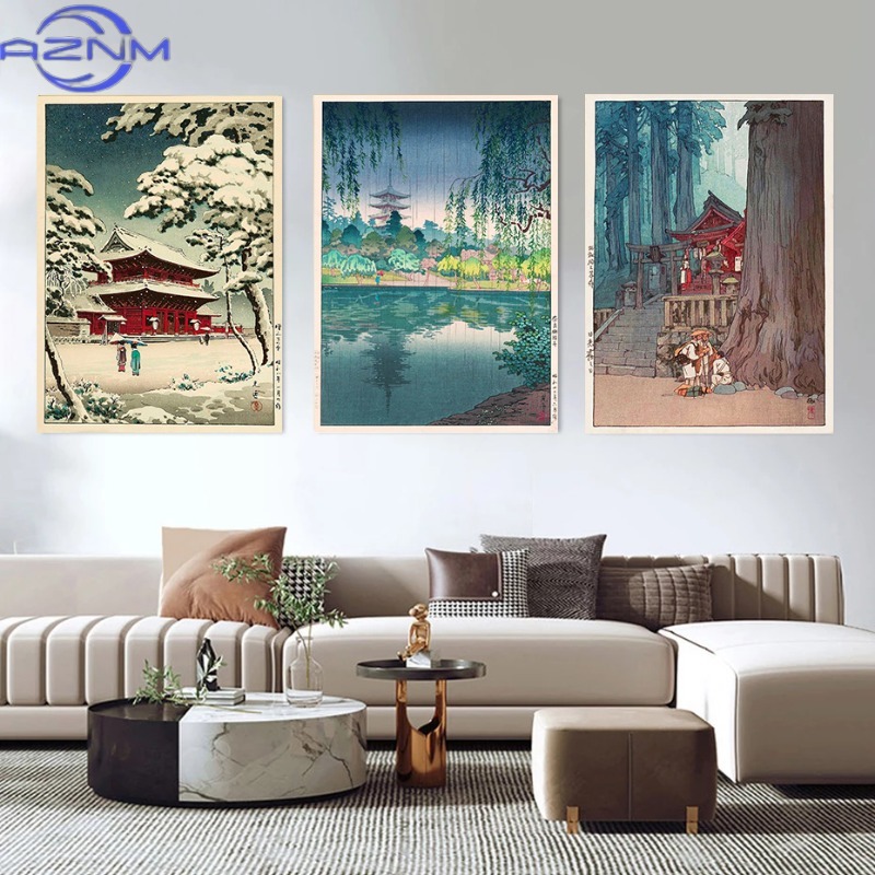 AZNM Retro Ukiyo-e Traditional - огляд і ціна Japanese Traditional Lifestyle