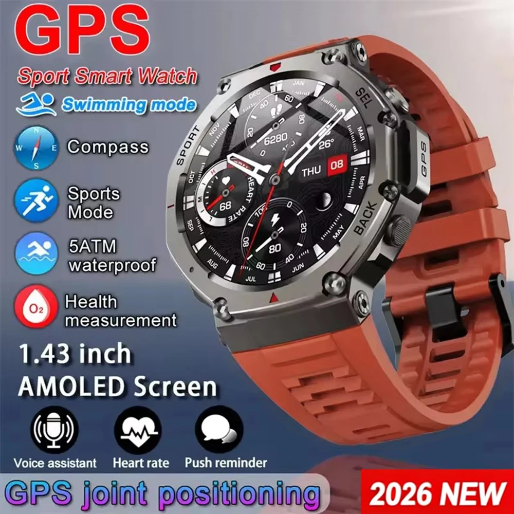 Men's Smart Watch GPS AMOLED T - огляд і ціна Japanese Lifestyle Called
