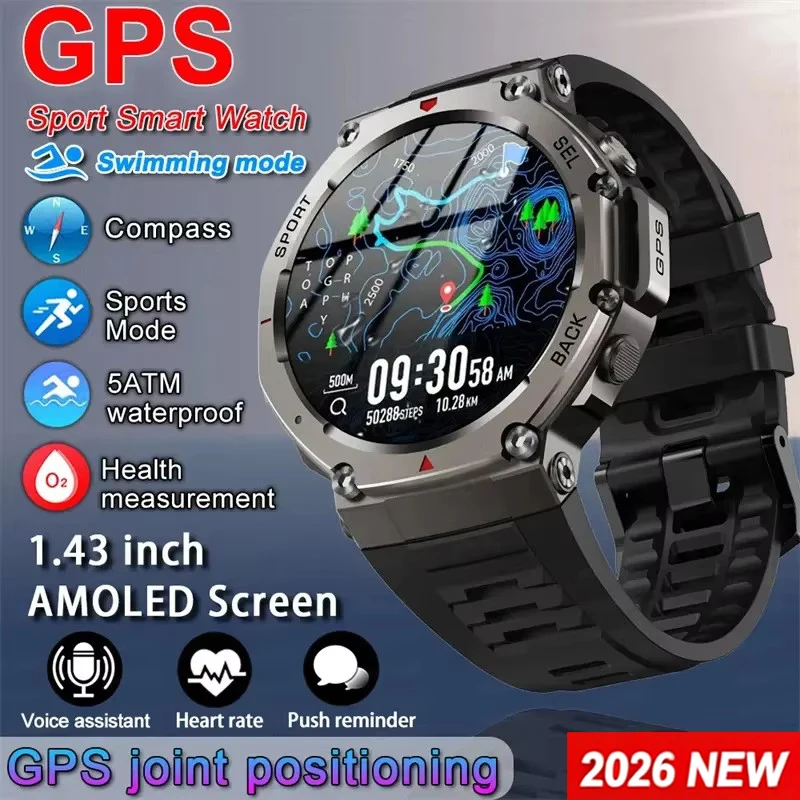 Men's Smart Watch GPS AMOLED T - огляд і ціна Japanese Lifestyle Called
